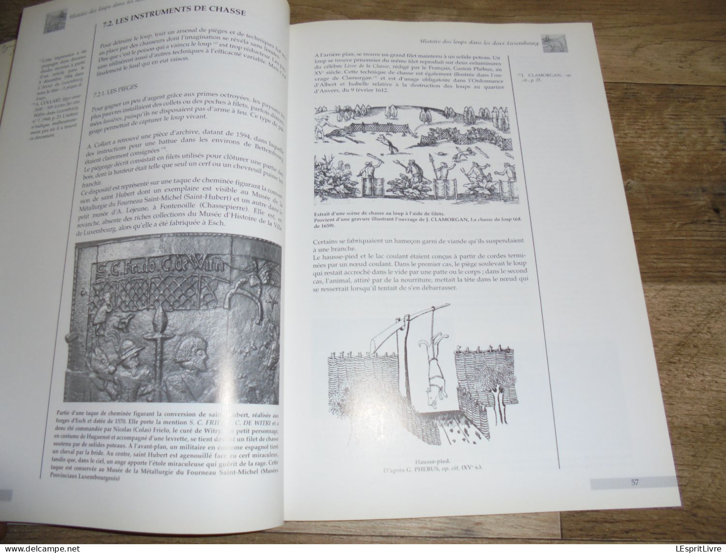 HISTOIRE DES LOUPS DANS LES DEUX LUXEMBOURG Régionalisme Loup Ardenne Braconnage Piège Chasse Folklore Saint Récits