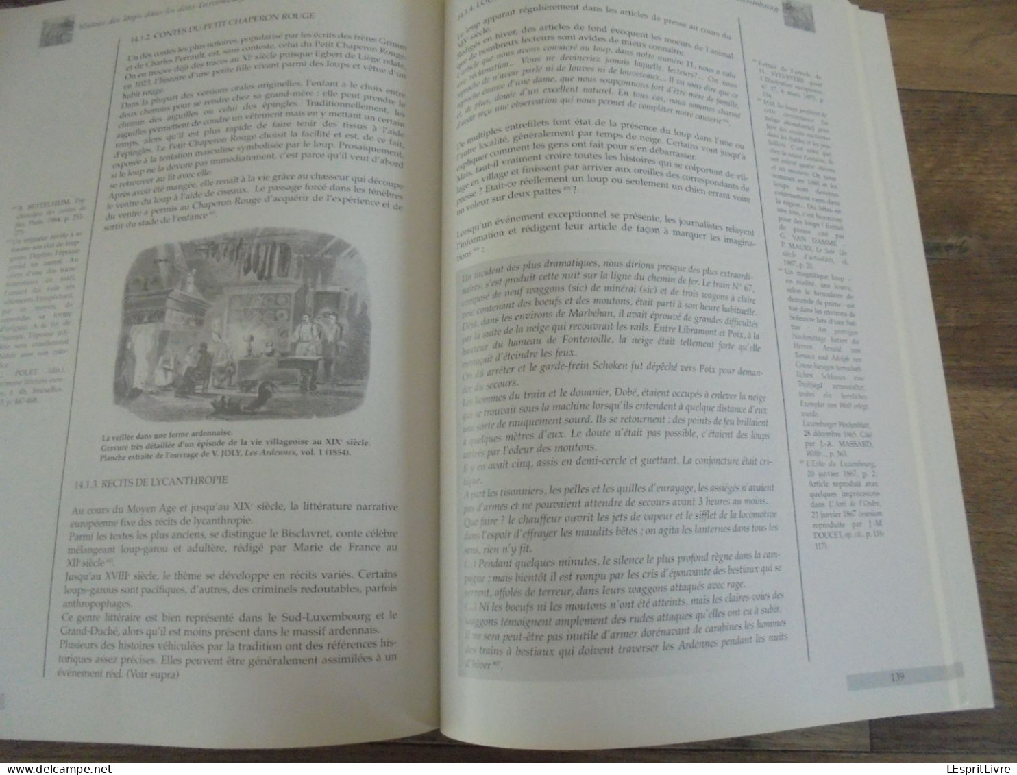 HISTOIRE DES LOUPS DANS LES DEUX LUXEMBOURG Régionalisme Loup Ardenne Braconnage Piège Chasse Folklore Saint Récits