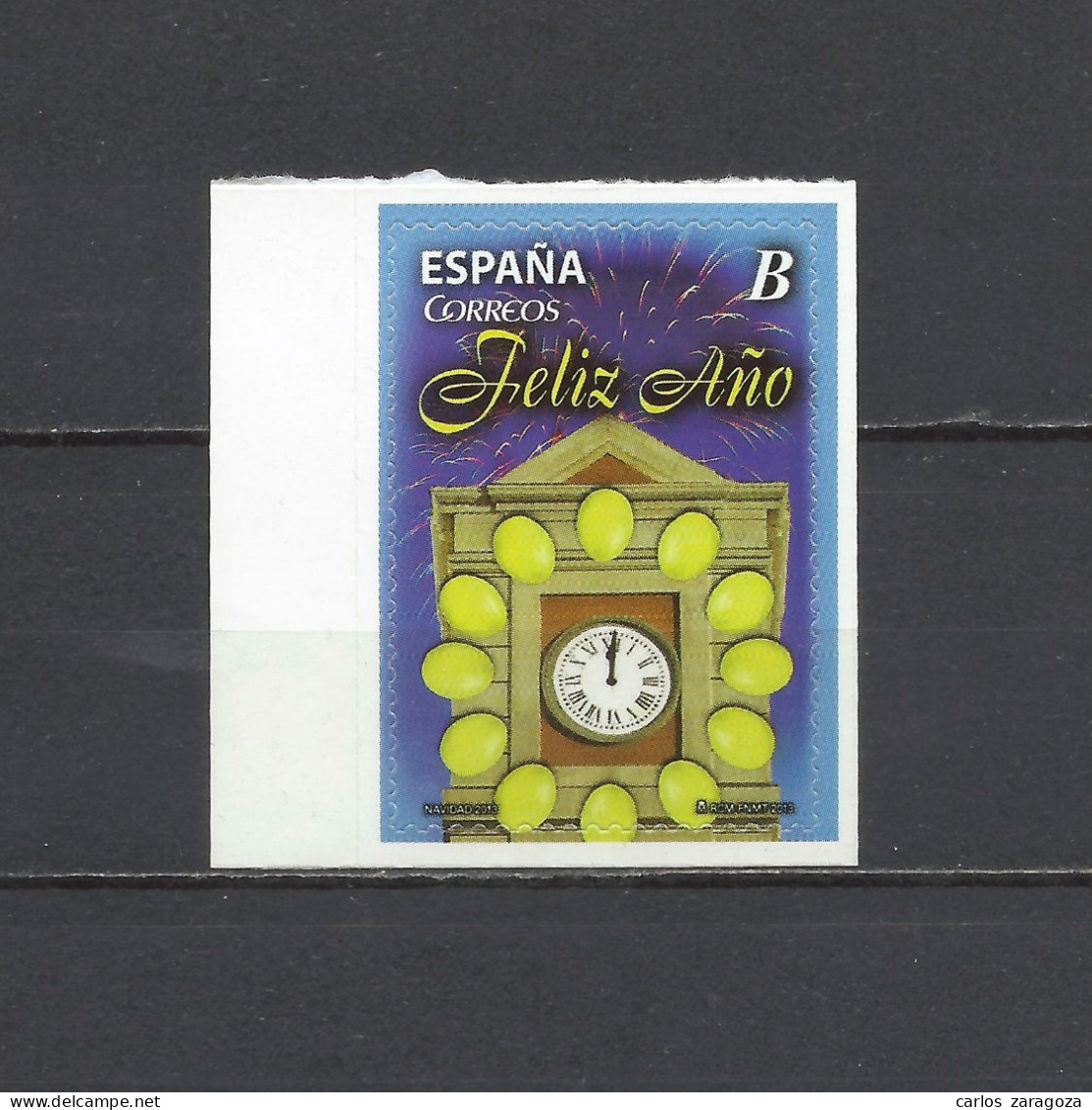 ESPAÑA 2013 — AÑO NUEVO ** 4831, YT 4535, Mi 4766 . Al Valor FACIAL—APTO PARA FRANQUEO - Unused Stamps