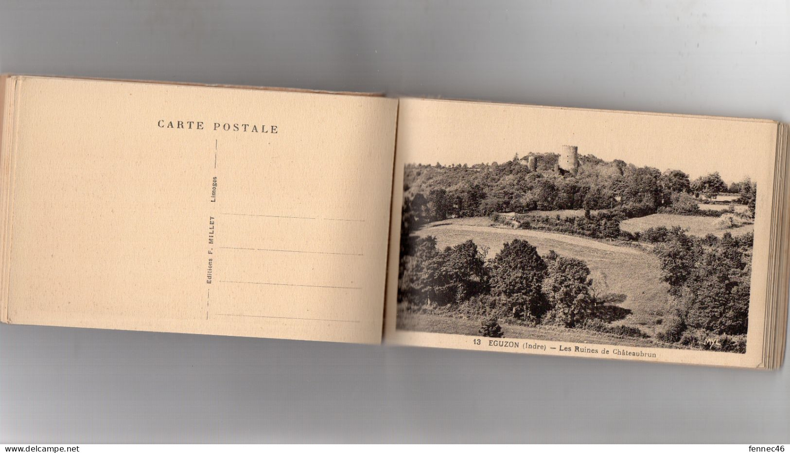 23 - LIVRET De 18 Vues (Cartes Postales)  - La Vallée De La CREUSE - Autres & Non Classés