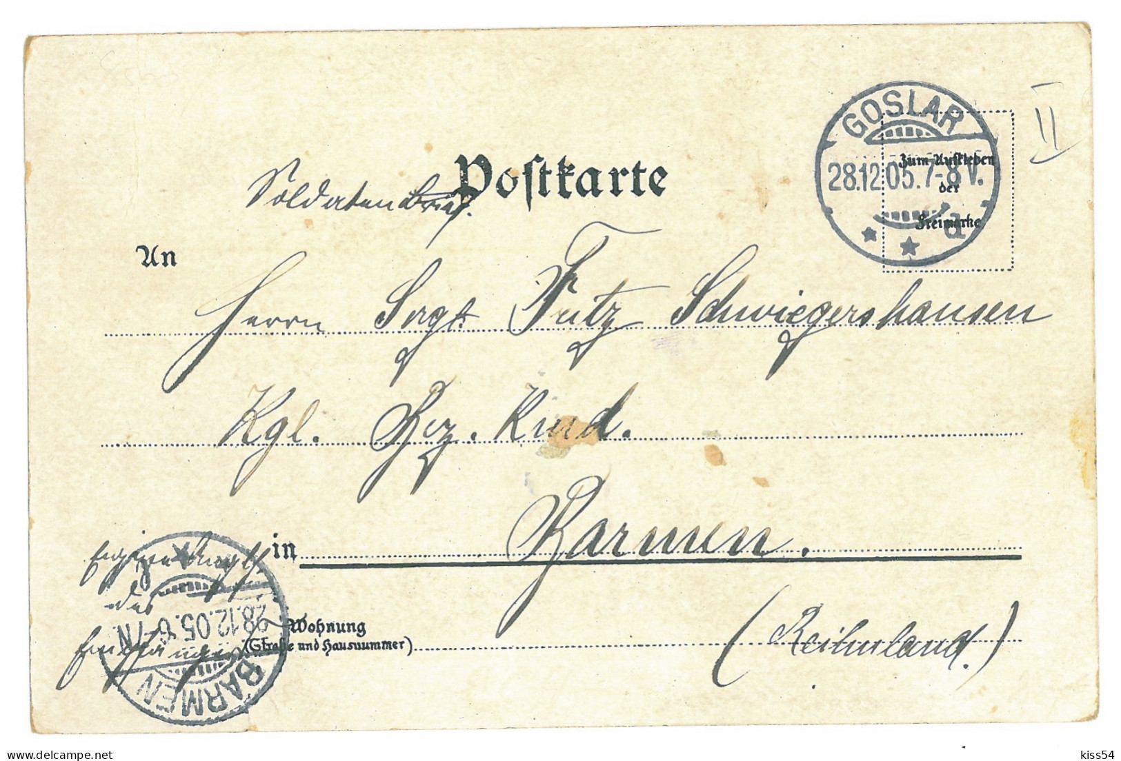 GER 60 - 17237 NURNBERG, Litho, Germany - Old Postcard - Used - 1905 - Nuernberg