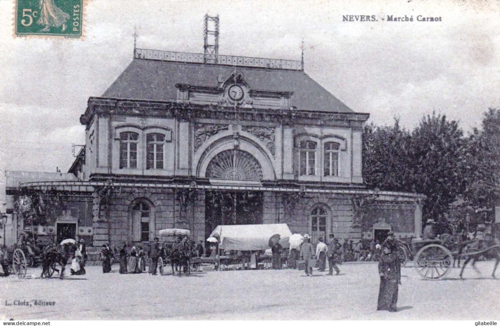 58 - Nievre - NEVERS - Marché Carnot - Nevers