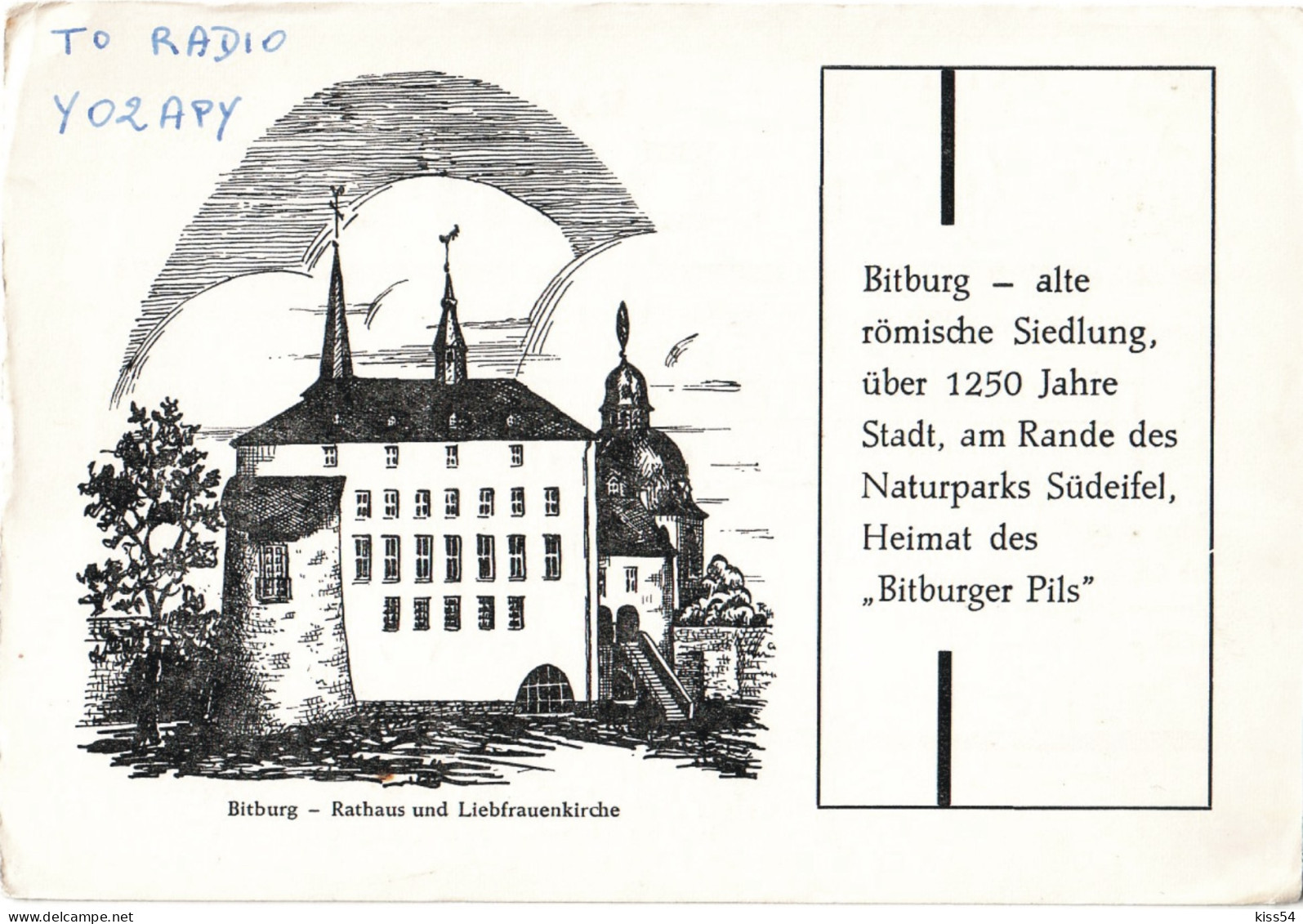 Q 42 - 312-a FRANCE In Germany - 1972 - Amateurfunk