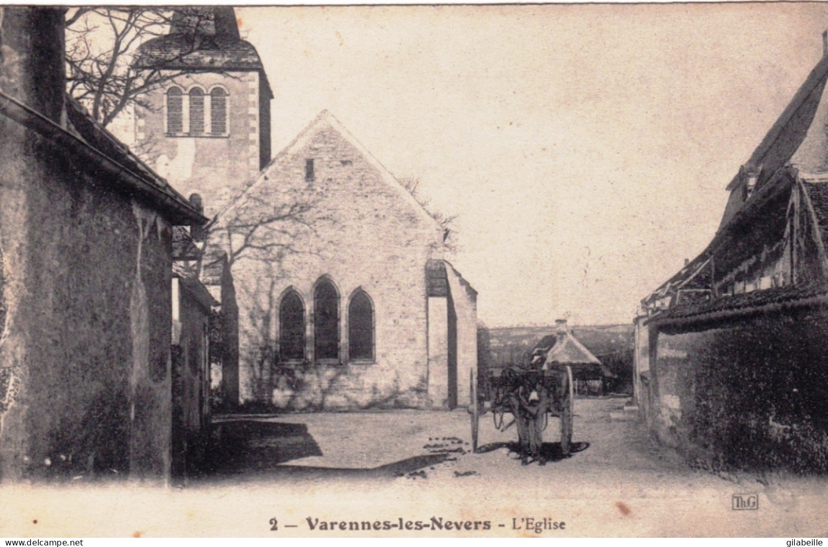 58 - Nievre -  VARENNES Les NEVERS - L'eglise - Altri & Non Classificati