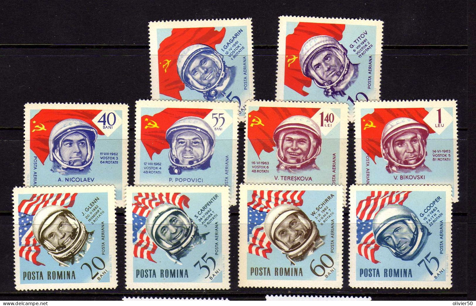 Roumanie - 1963 - Espace - Astronautes - Eufs** - MNH  - - Nuevos