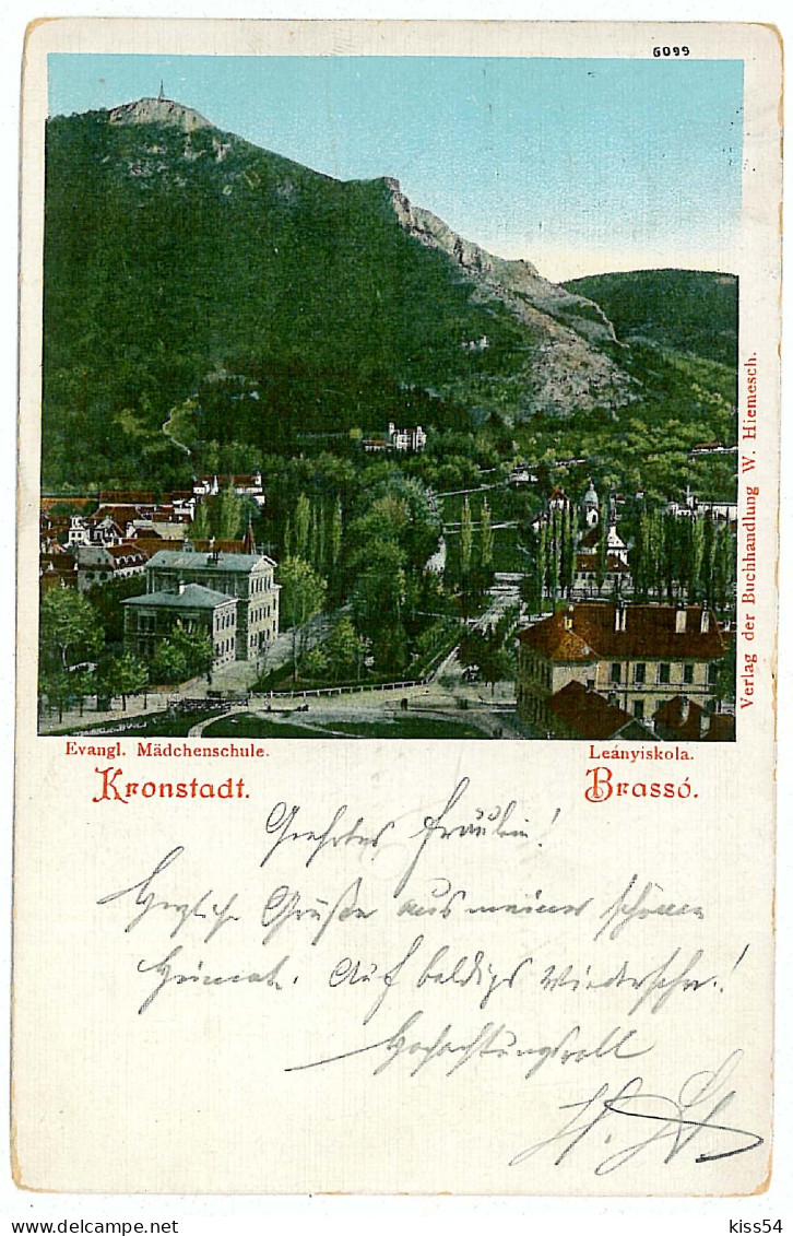 RO 81 - 6428 BRASOV, Litho, Romania - Old Postcard - Used - 1902 - Roumanie