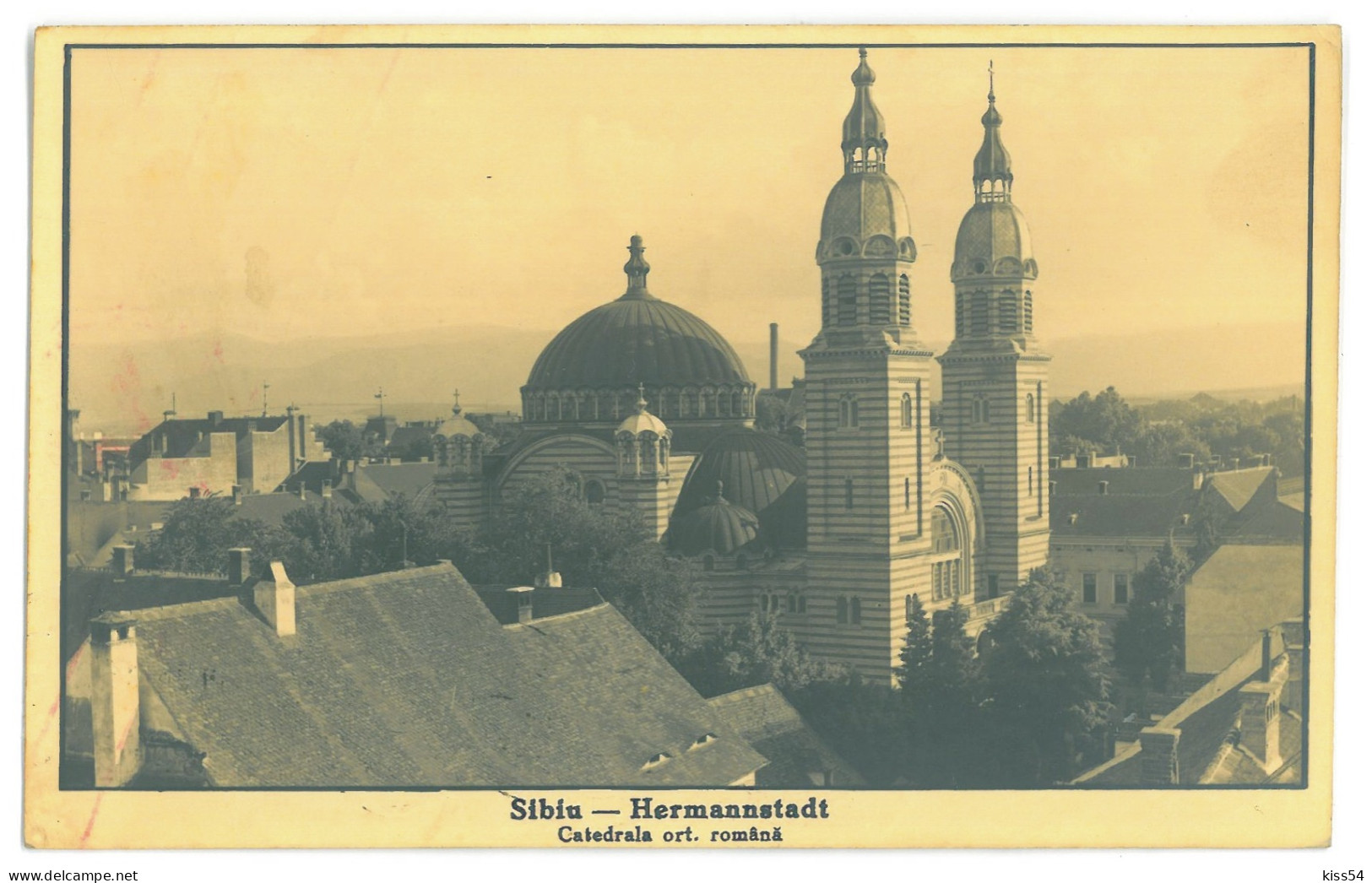 RO 81 - 16198 SIBIU, Romania - Old Postcard, CENSOR, Real PHOTO - Used - 1940 - Rumania