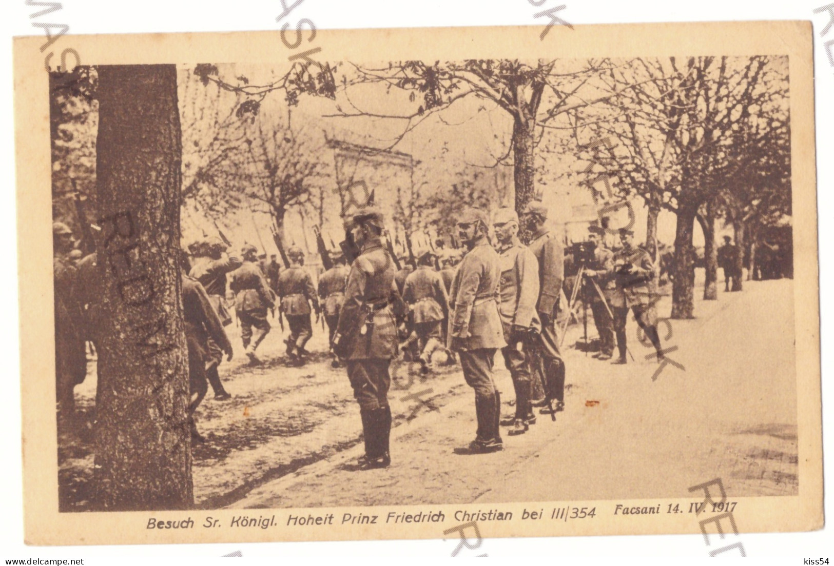 RO 81 - 18381 FOCSANI, German Army On The Street, Romania - Old Postcard, CENSOR - Used - 1917 - Romania