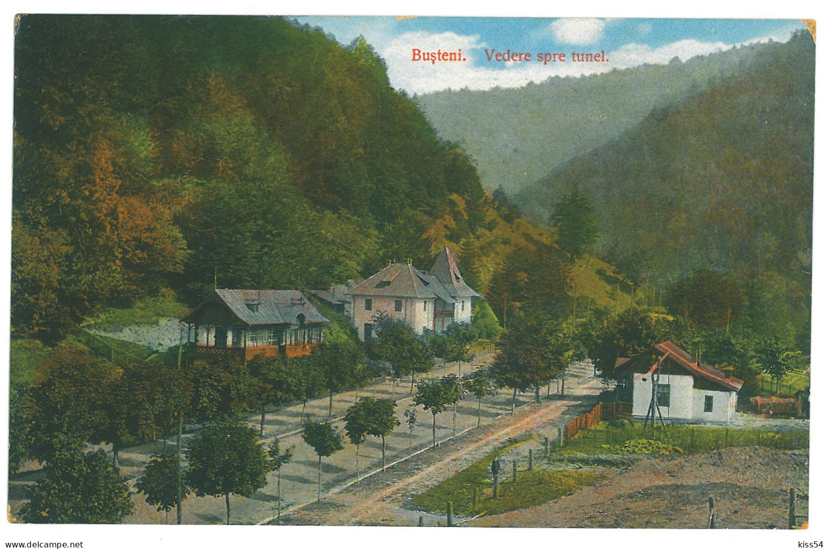 RO 81 - 22363 BUSTENI, Prahova, Romania - Old Postcard - Unused - Rumania