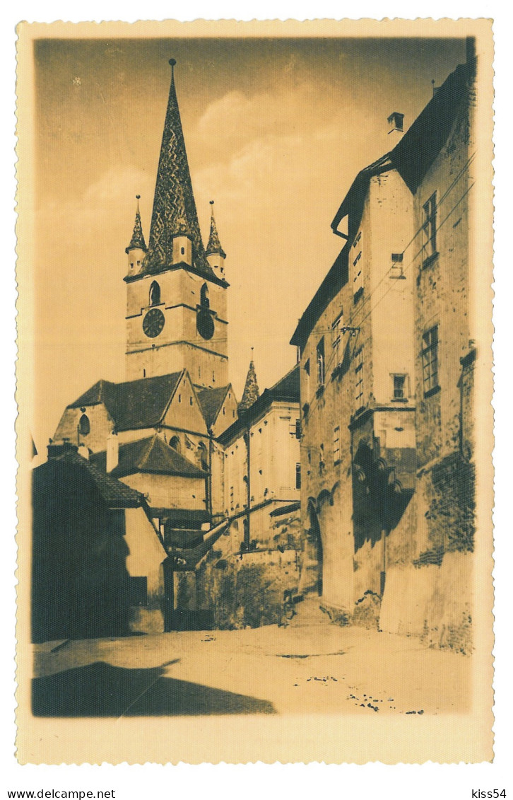 RO 81 - 22472 SIBIU, Str. Spinarea Cainelui, Romania - Old Postcard, Real Photo - Unused - Roumanie