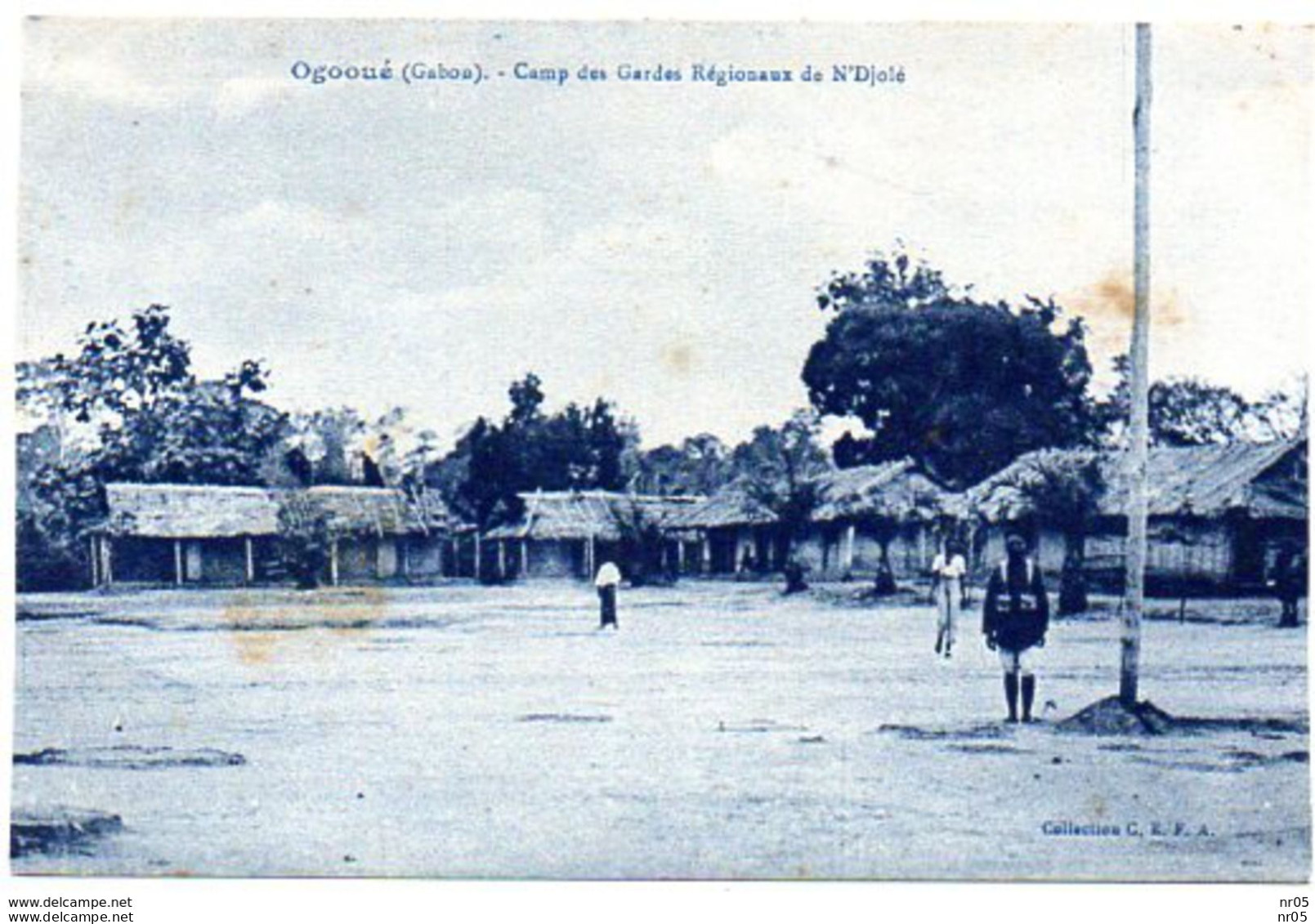 OGOOUE - Camp Des Gardes Regionaux De N'Djolé -GABON ( Afrique ) - - Gabun