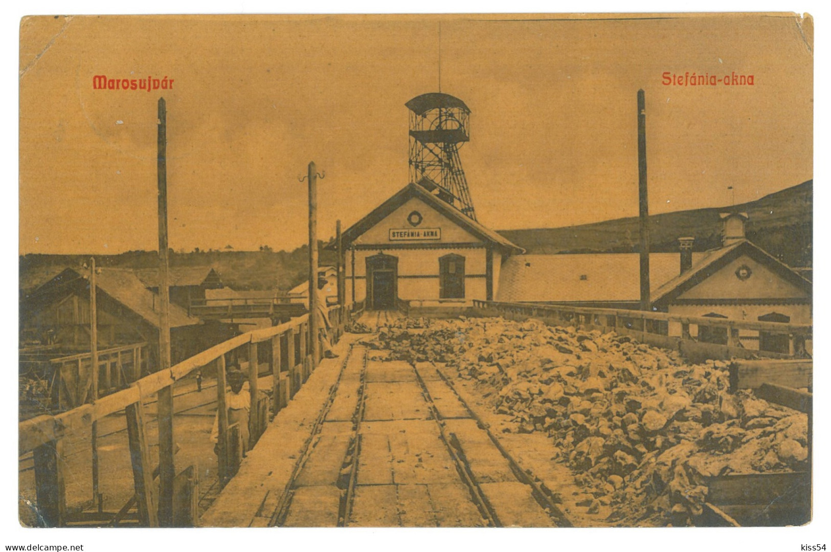 RO 81 - 25042 OCNA MURES, Alba, SALT Mine, Romania - Old Postcard - Used - 1910 - Romania