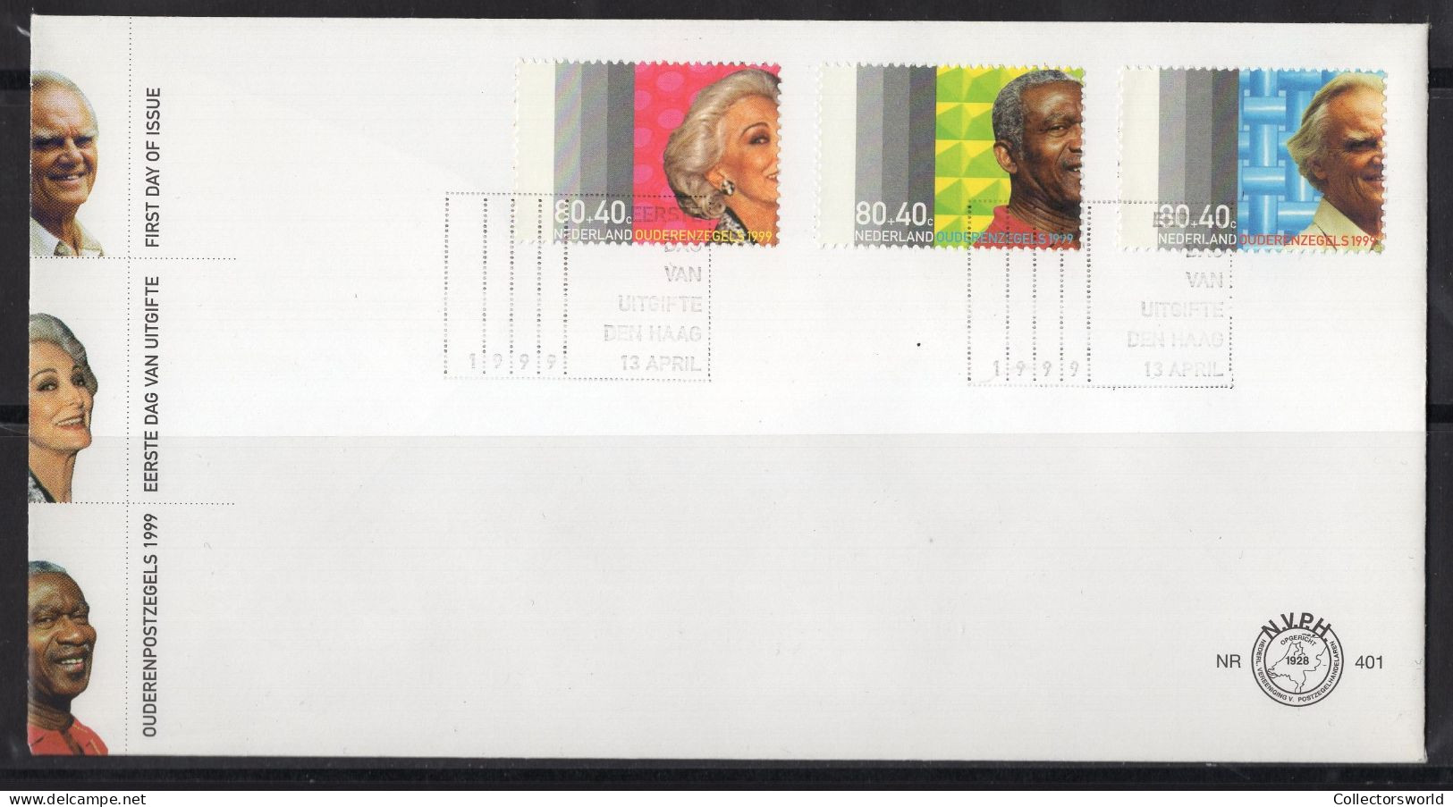 Netherlands FDC 1999 / 401 Elderly Welfare - FDC