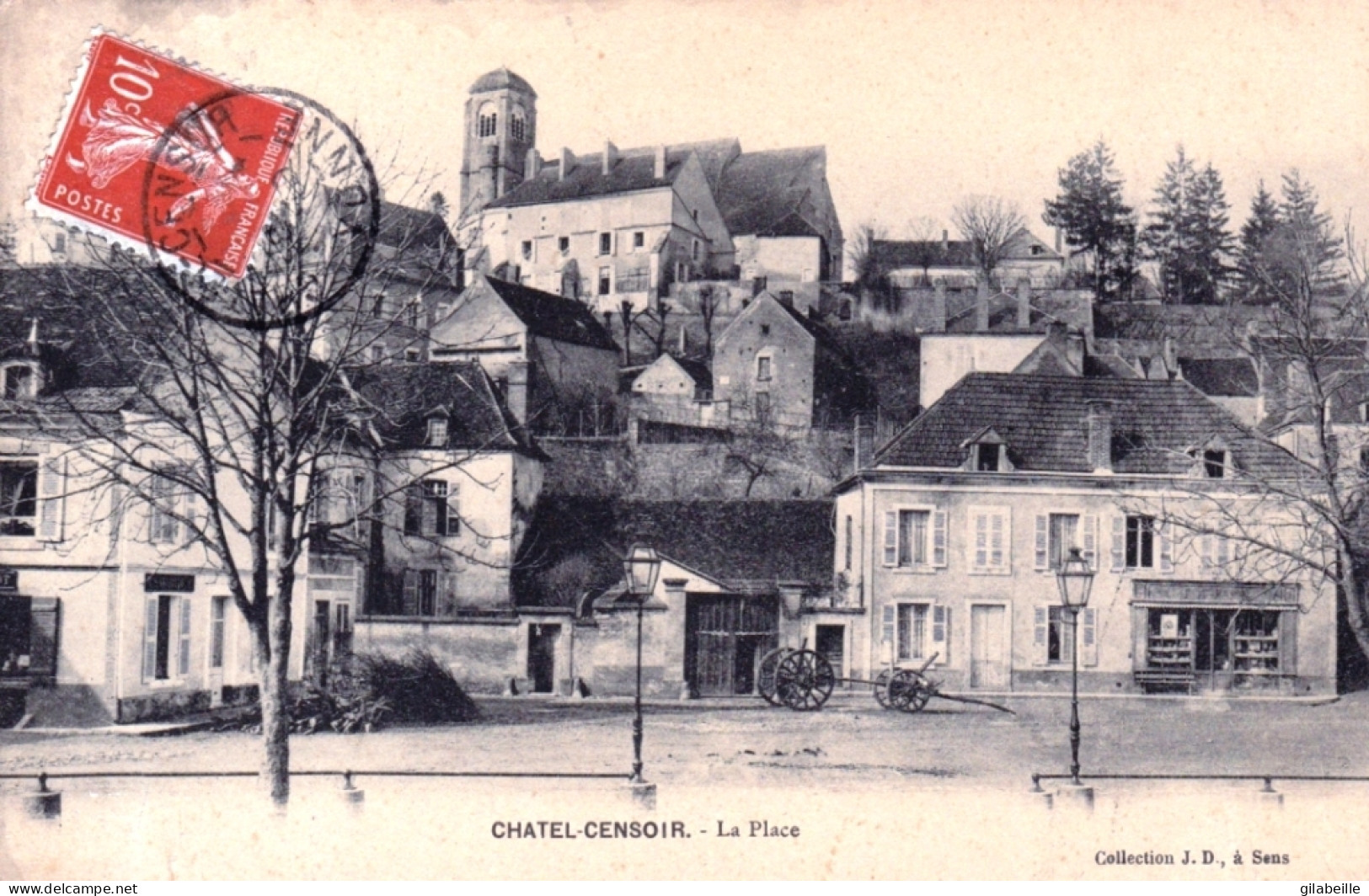 89 - Yonne - CHATEL CENSOIR - La Place - Altri & Non Classificati