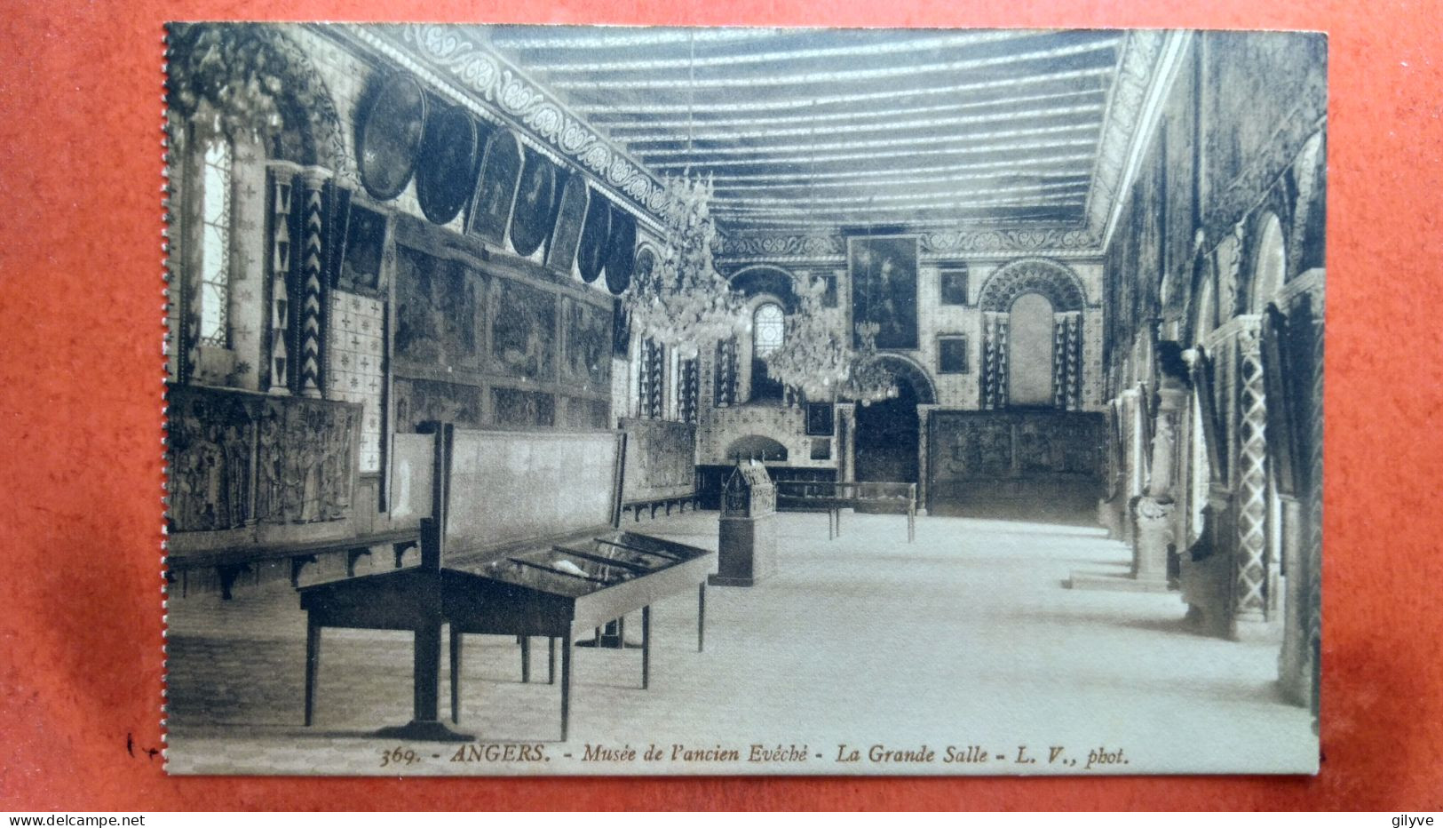 CPA (49) Angers.  Musée De L'Ancien évêché. La Grande Salle. (7A.n°008) - Angers