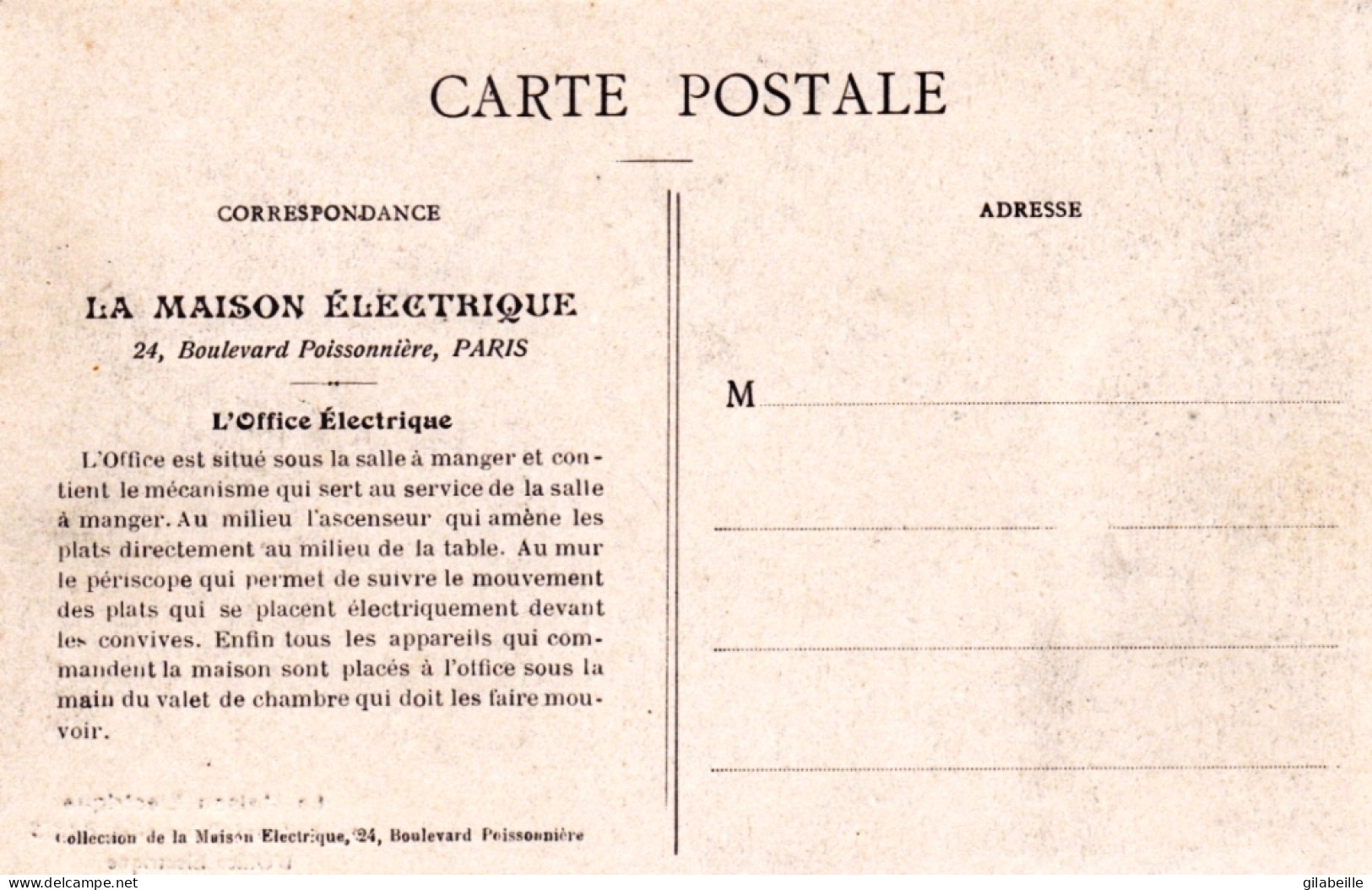 75 - PARIS 09 - Boulevard Poissonniere - L'office Electrique - Paris (09)