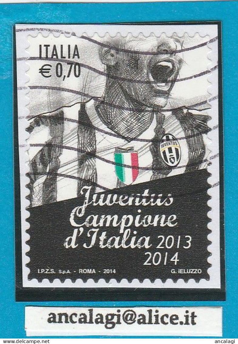 USATI ITALIA 2014 - Ref.1274 "JUVENTUS CAMPIONE D'ITALIA" 1 Val. - - 2011-20: Gebraucht