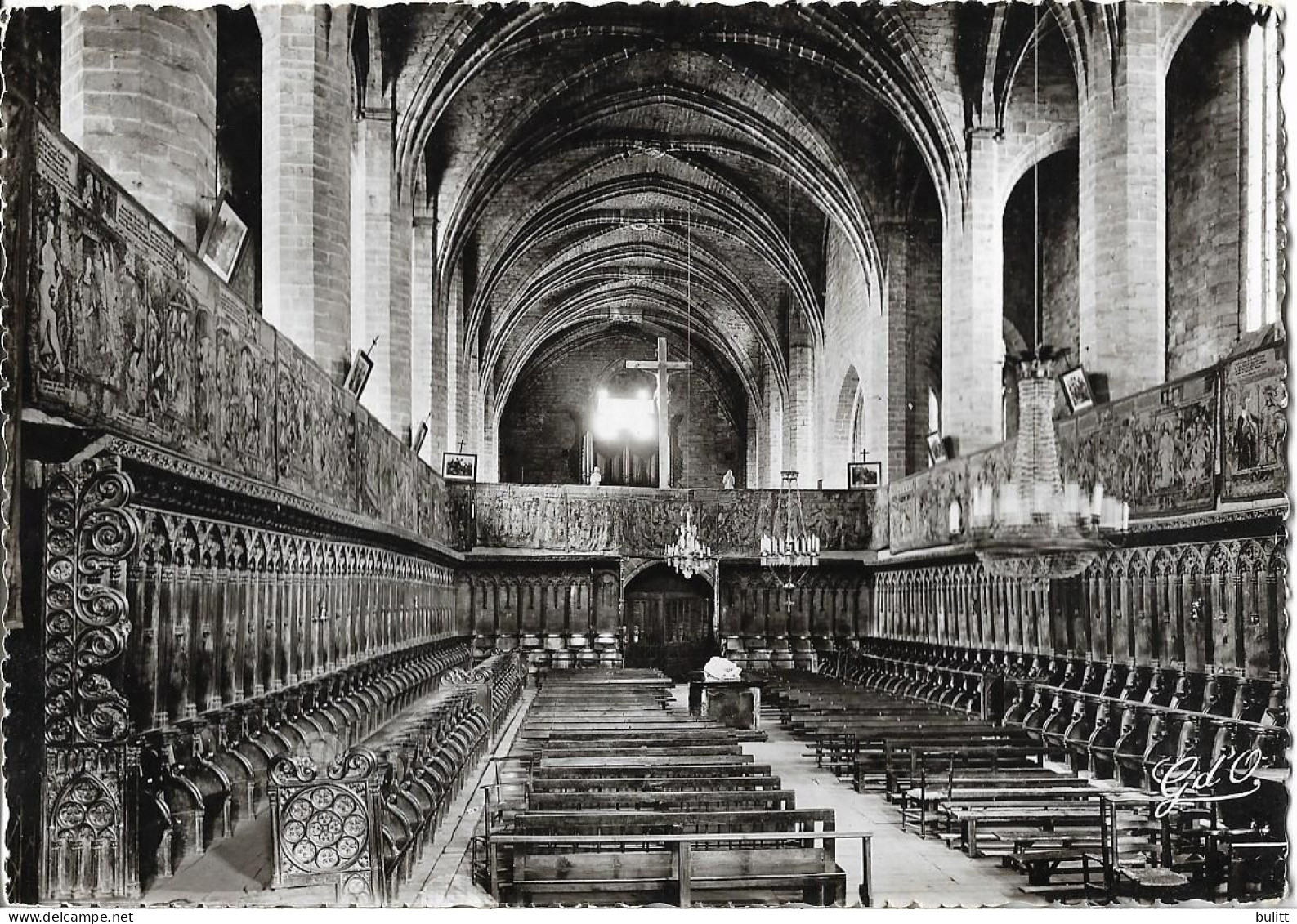 LA CHAISE DIEU - Intérieur De L'abbaye St Robert - La Chaise Dieu