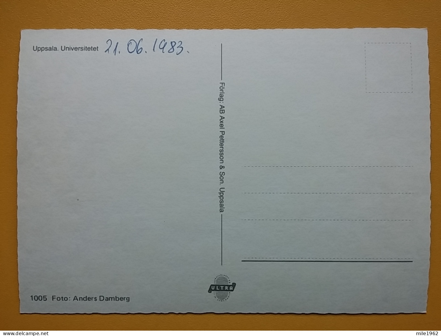 KOV 536-6 - SWEDEN, UPPSALA, UNIVERSITAT - Sweden