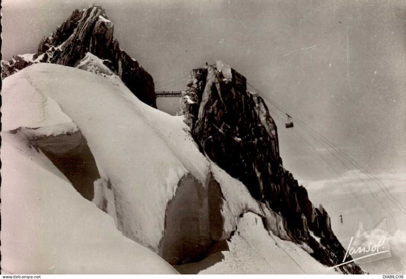 CHAMONIX   ( HAUTE-SAVOIE )   LOT DE 3 CARTES .VUE GENERALE ET LE BREVENT. LE LAC , LEMONT-BLANC , LE DOME . . . - Chamonix-Mont-Blanc