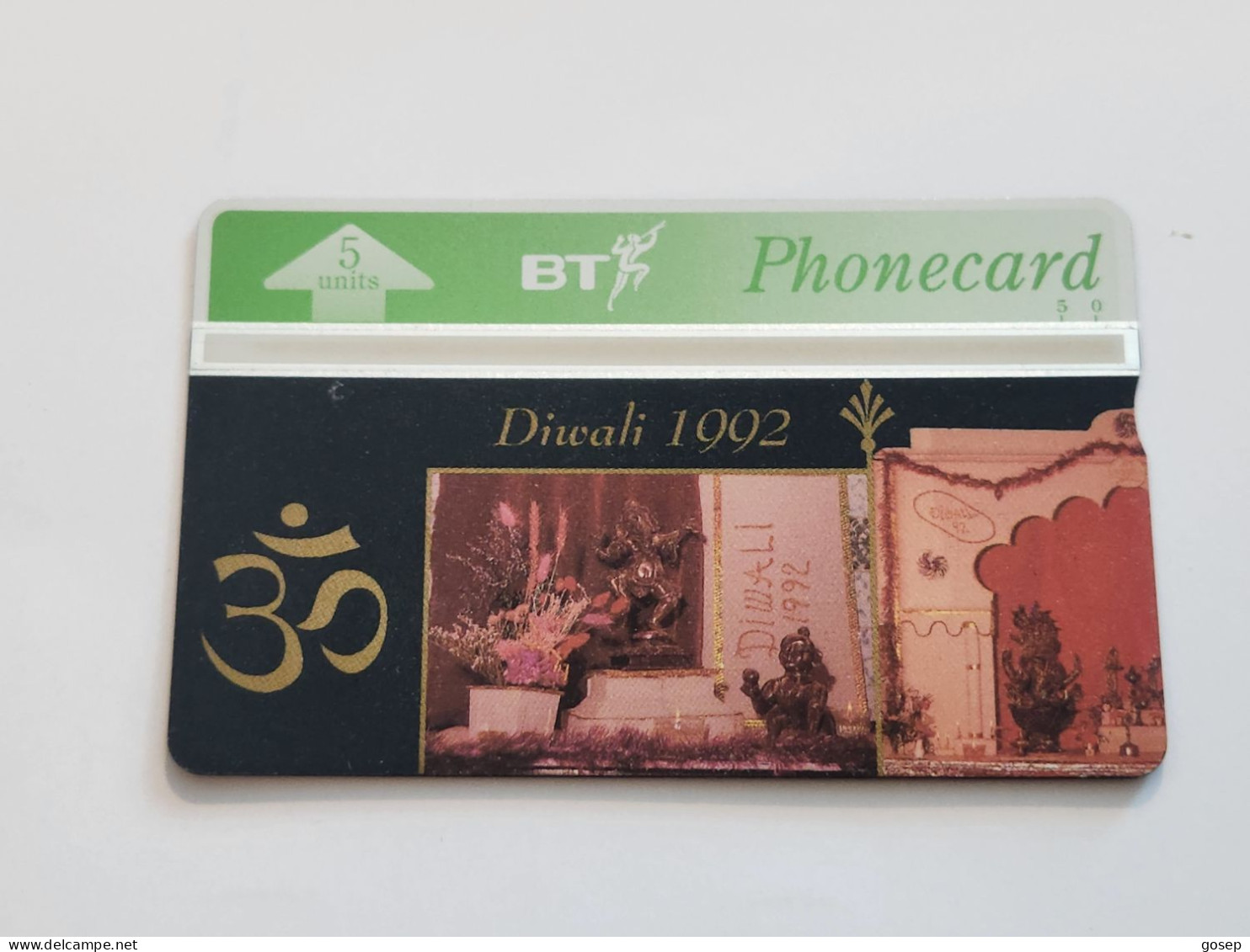 United Kingdom-(BTG-077)-Diwali 1992(1)-English Text-(103)(5units)(227A96205)(tirage-4.846)(price Cataloge-5.00£-mint - BT Allgemeine