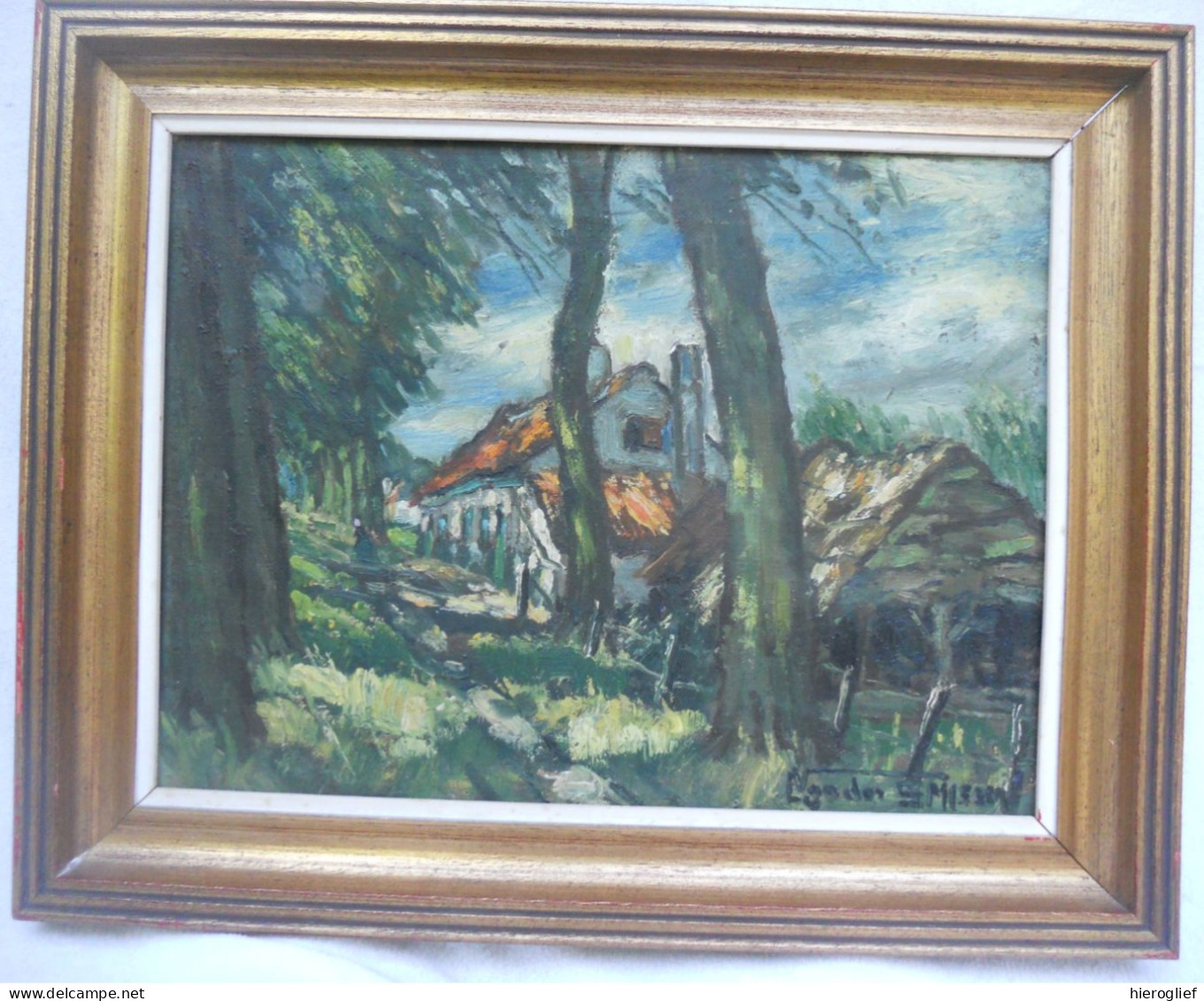 VAN DER SMISSEN Leo - Schilderij O/D Peinture HsT Signé Brugse School Dendermonde Brugge Oostende Gent Vandersmissen - Huiles