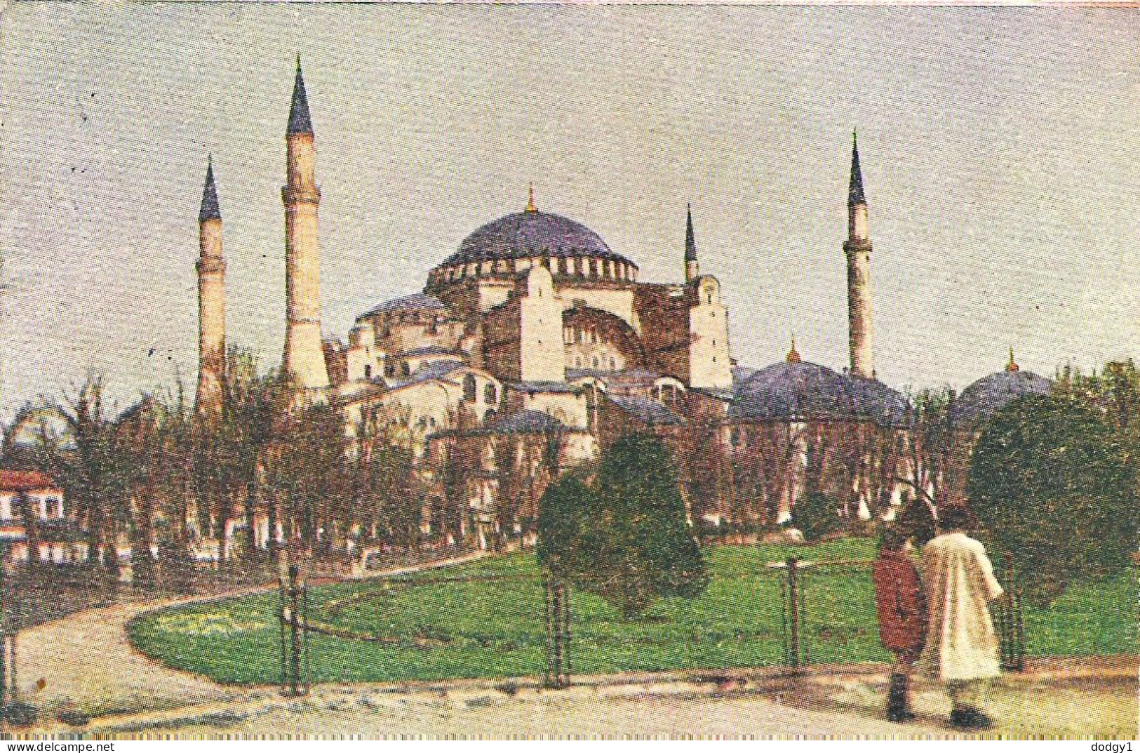 ST. SOPHIE, ISTANBUL, TURKEY. Circa 1956 USED POSTCARD Ms1 - Turkey