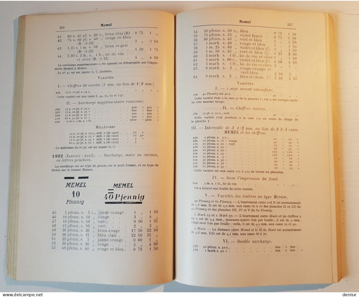 Catalogue Yvert Tome 3 -1940 - Bureaux Français à L'etranger - - Frankreich