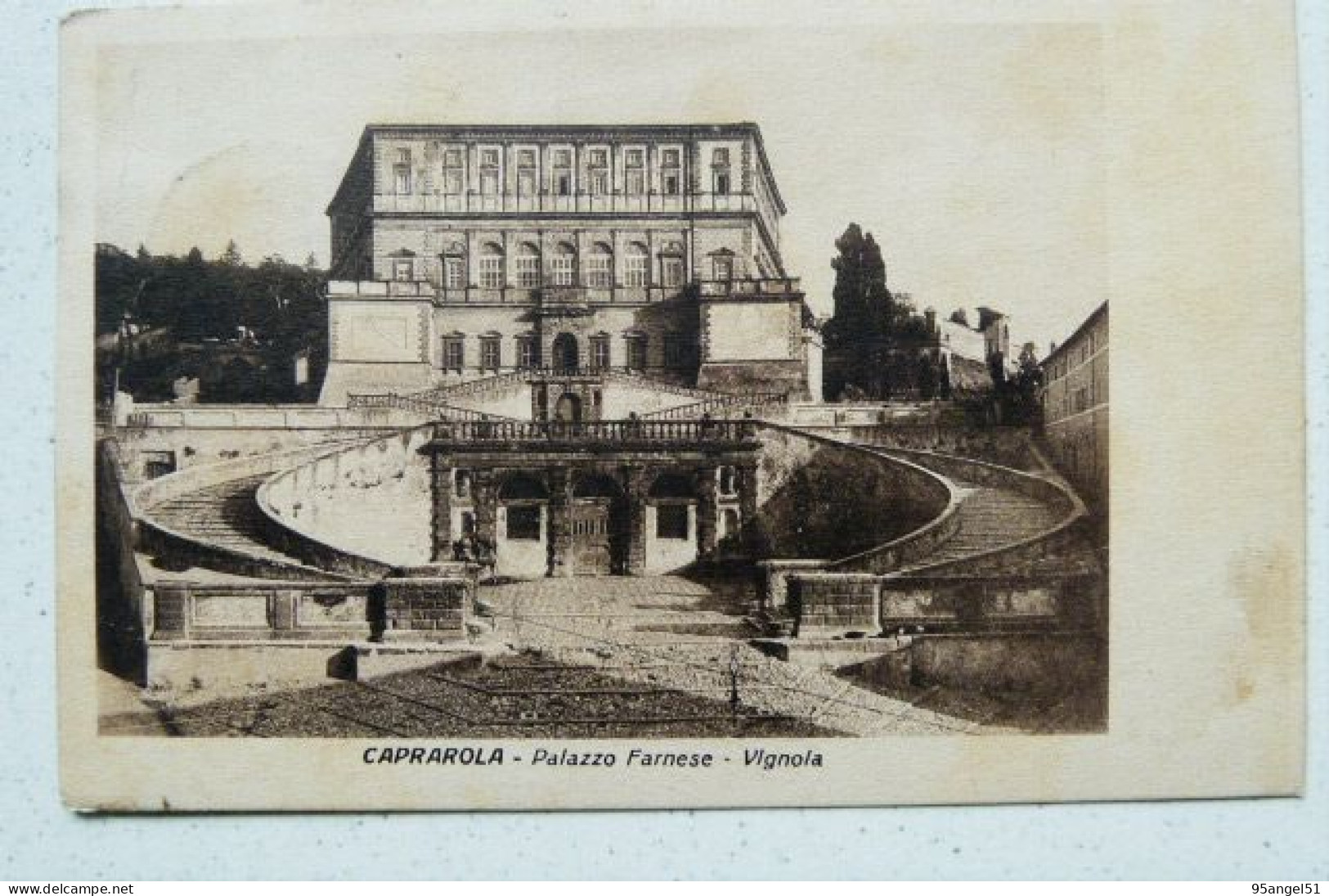 CAPRAROLA - PALAZZO FARNESE VIGNOLA 1924 X TORRI IN SABINA - Viterbo