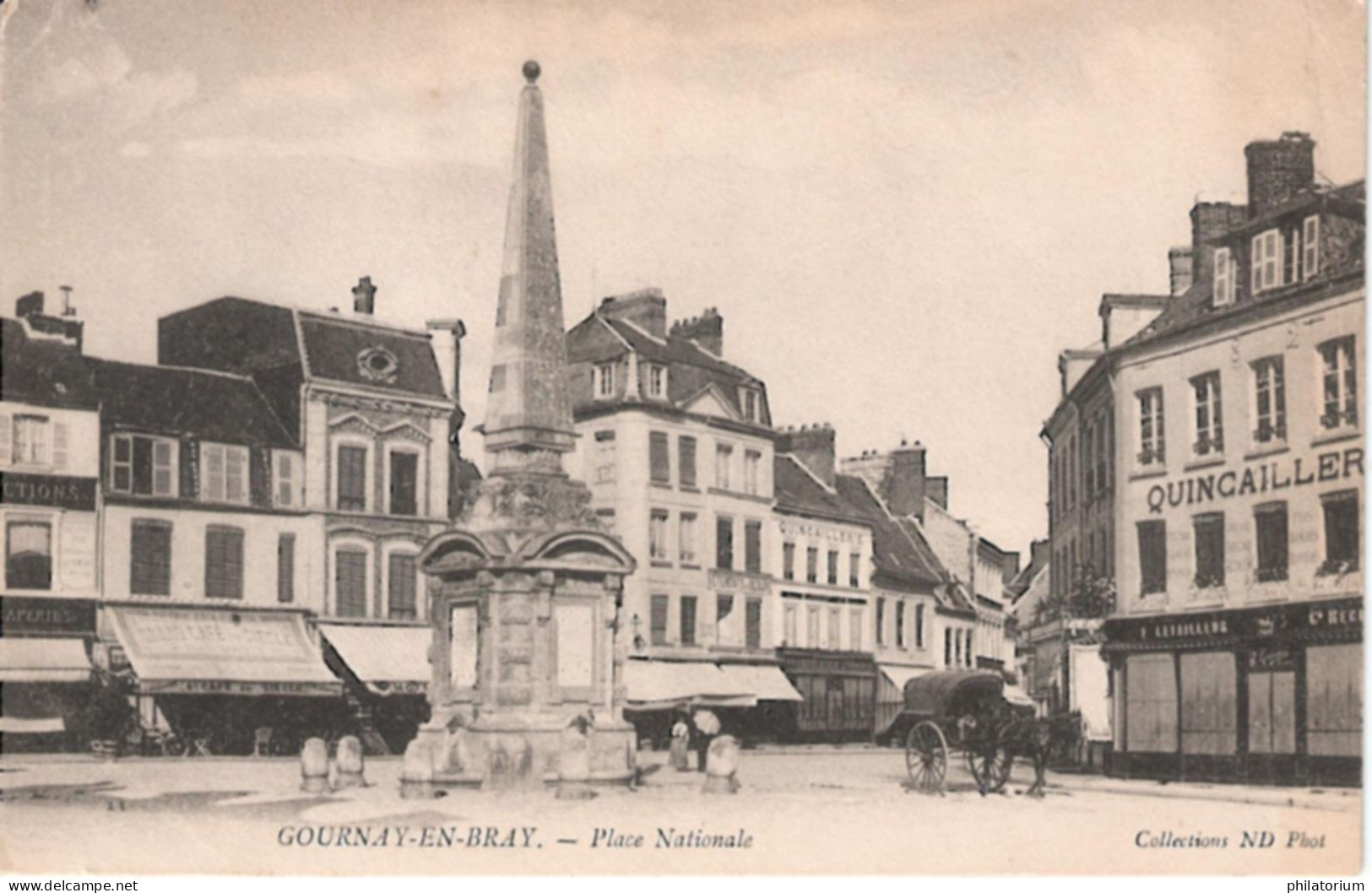 76  GOURNAY En BRAY  Place Nationale - Gournay-en-Bray