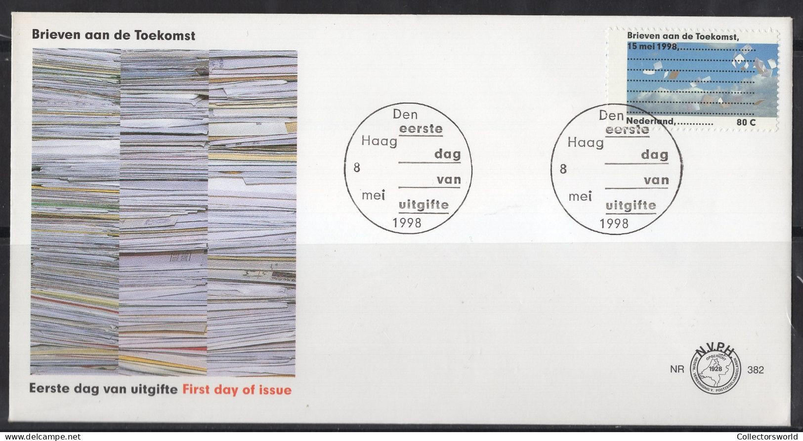 Netherlands FDC 1998 / 382 Project Letters To The Future - FDC