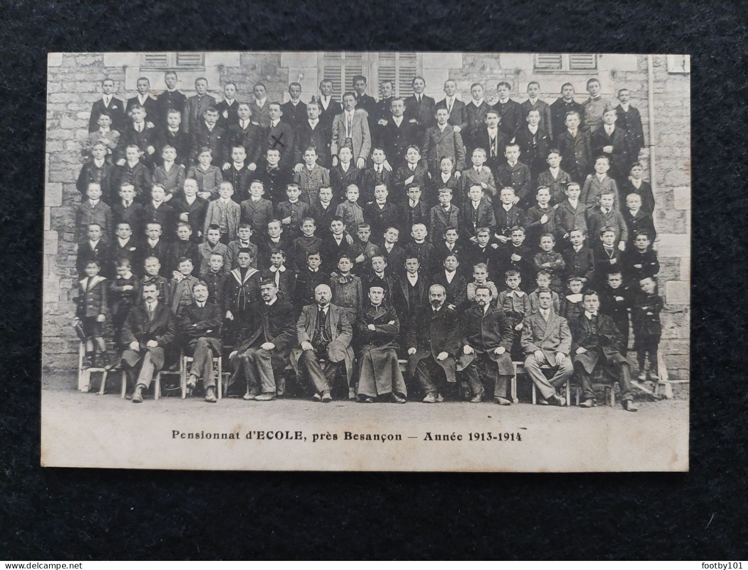 CPA   ECOLE  Le Pensionnat  ,Année 1913 - 1914 - Otros & Sin Clasificación