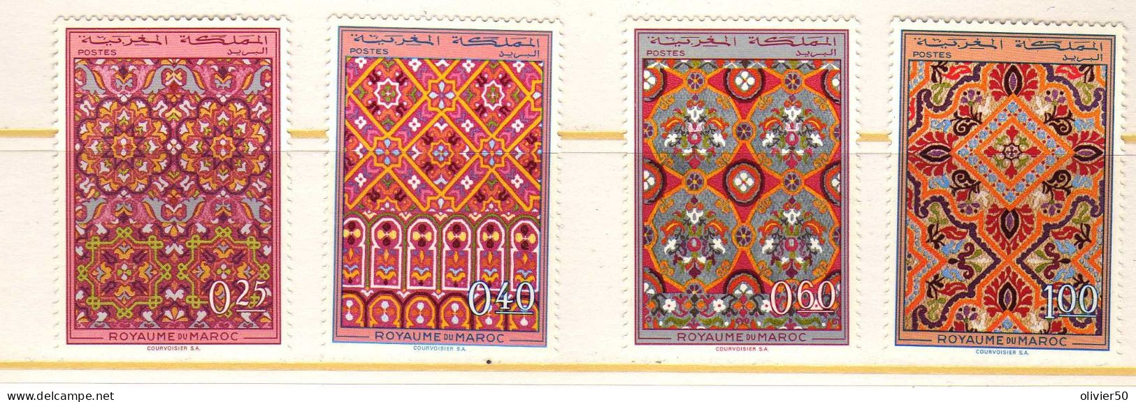 Maroc - 1968 - Artisanat - Ceintures De Fes - Neufs** - MNH  - - Maroc (1956-...)