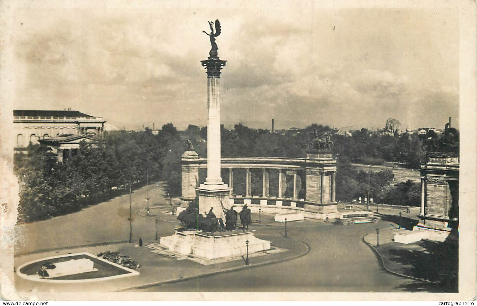 Hungary Budapest Heroes'  Square Millennium Monument - Hungary