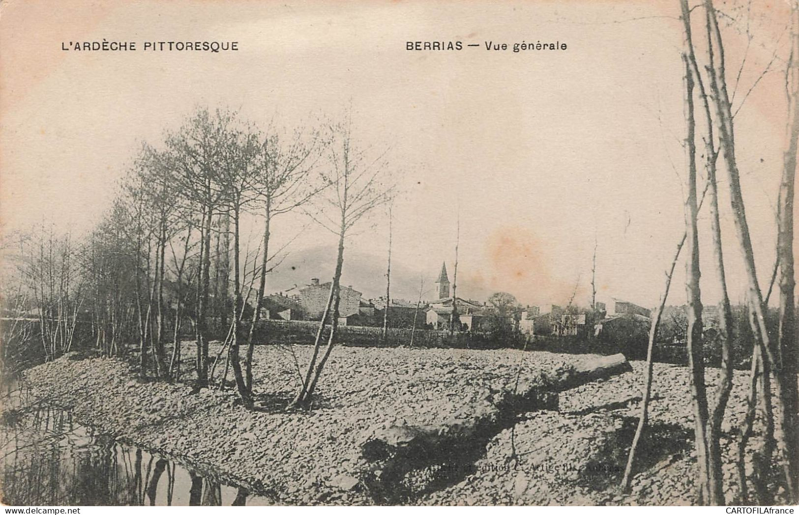 ARDECHE  BERRIAS Vue Générale - Sonstige & Ohne Zuordnung