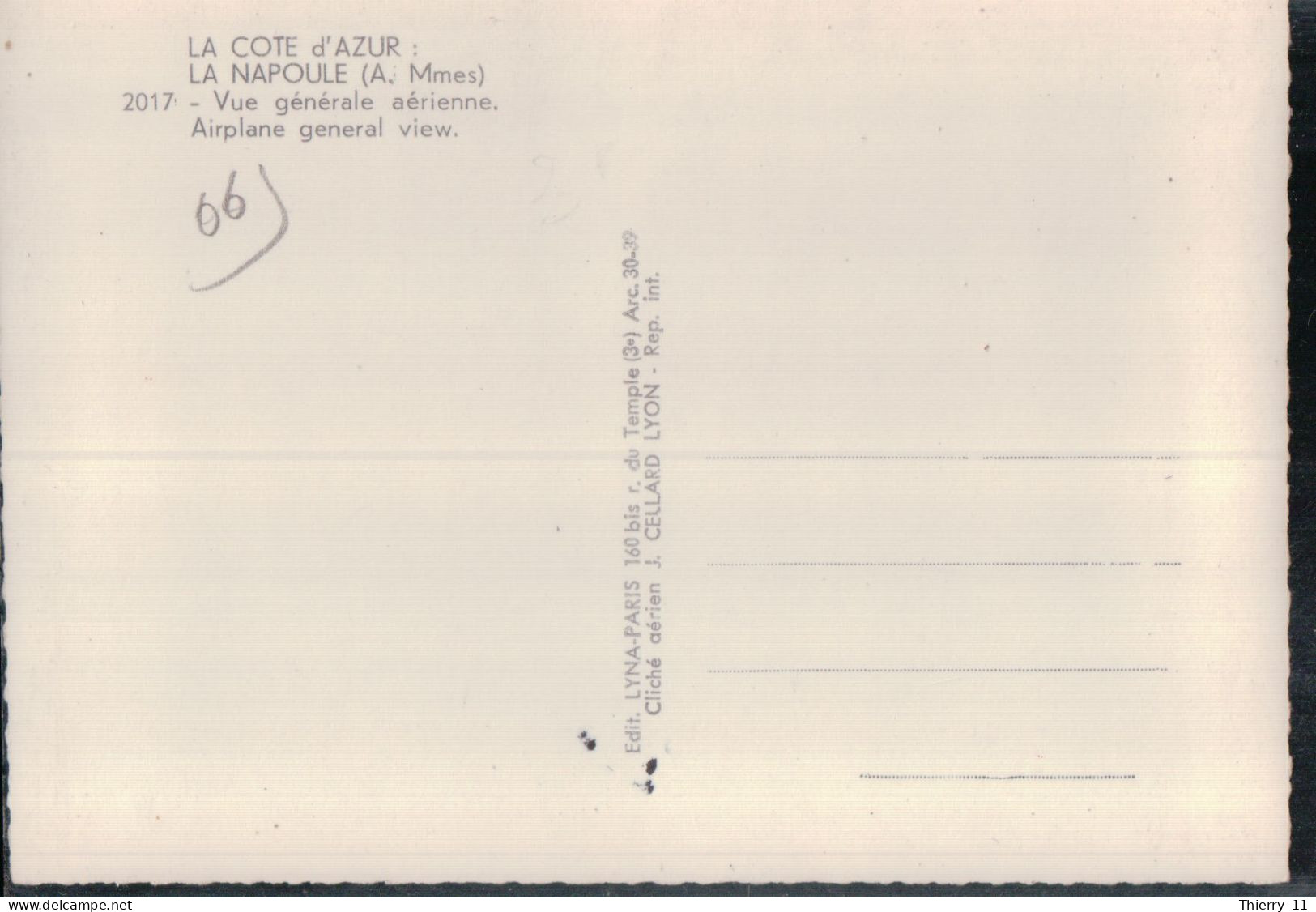 Cpsm 06 La Napoule Vue Générale Aérienne - Otros & Sin Clasificación