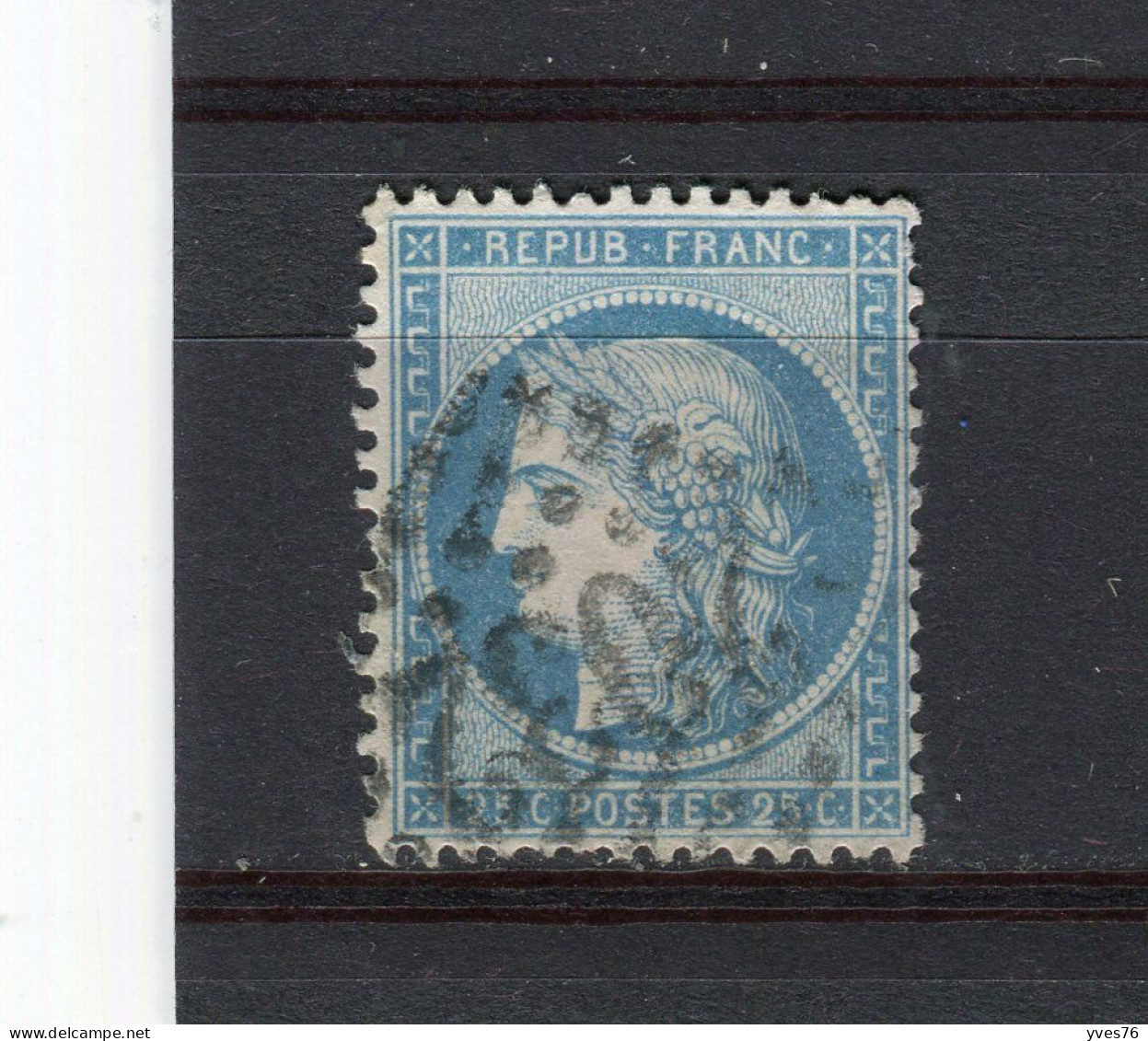 FRANCE - Y&T N° 60A° - Cérès - GC 2032 - Libourne - Indice 2 - 1871-1875 Ceres