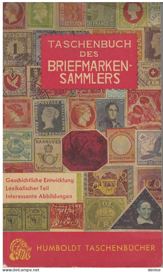 Taschenbuch Des Briefmarken Sammlers - 1955 - 159 Pages - Humbolt Taschenbucher -- A;Schwenzfeger - Germany