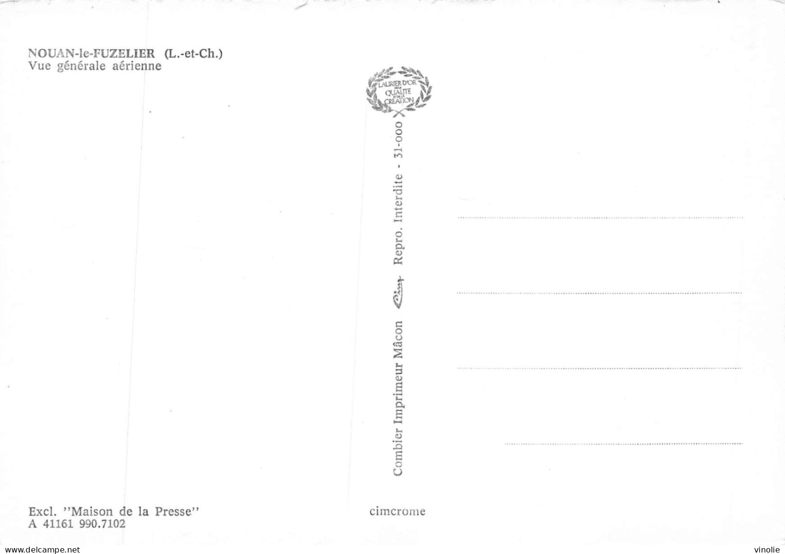 MO-24-334 : NOUAN-LE-FUZELIER. VUE AERIENNE - Otros & Sin Clasificación