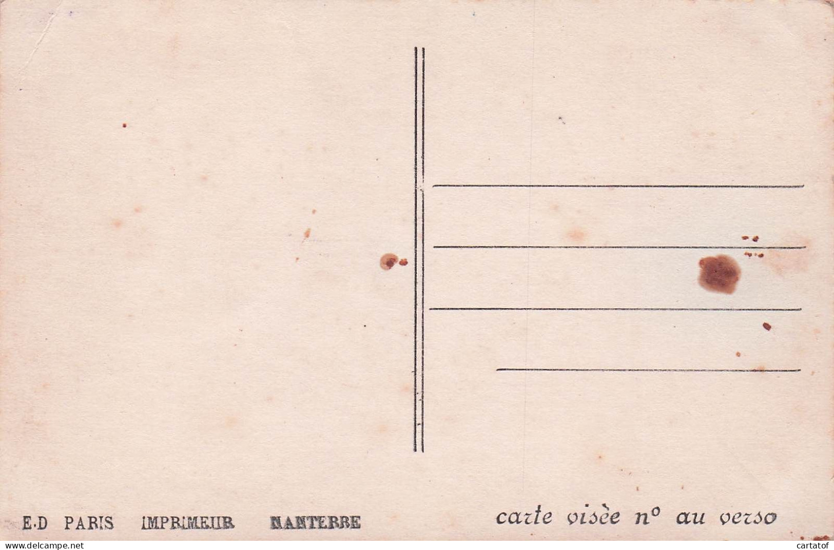 Un Bonjour . Carte Fantaisie Arrivée En Train . Polo 3074 - Andere & Zonder Classificatie