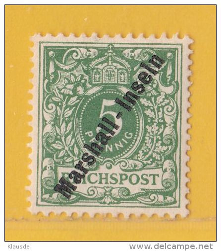 MiNr. 8 Xx  Deutschland Deutsche Kolonie Marshall-Insel - Marshall Islands