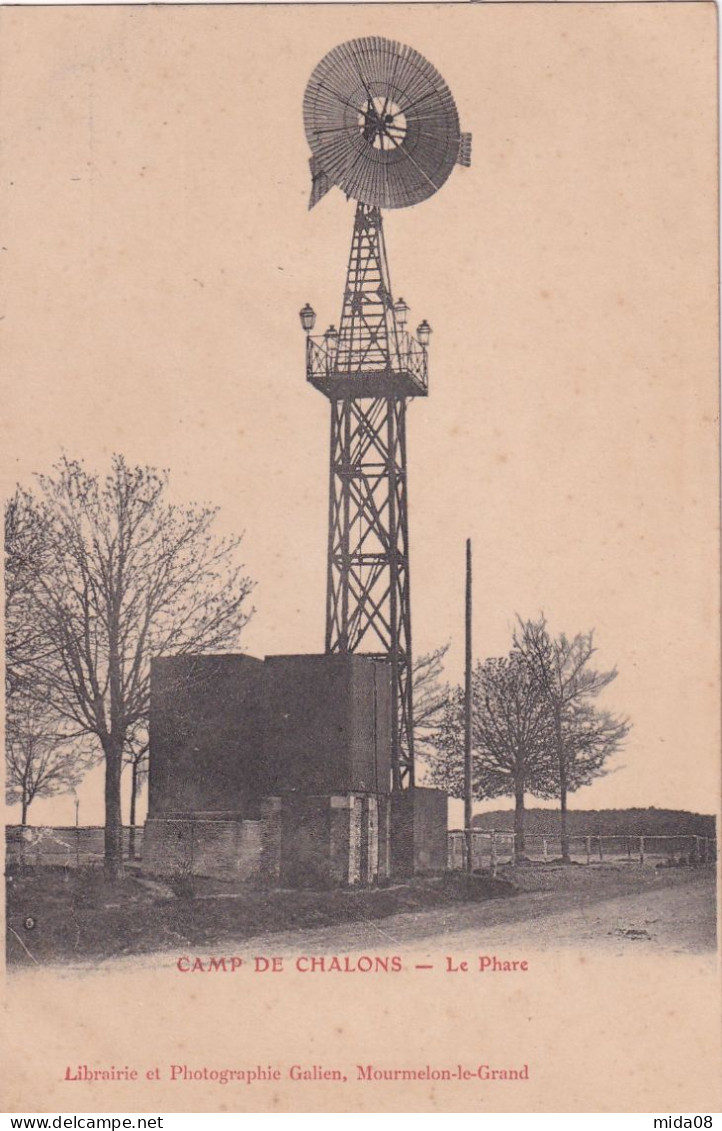 51. Camp De Châlons . Mourmelon . Le Phare . Eolienne - Camp De Châlons - Mourmelon