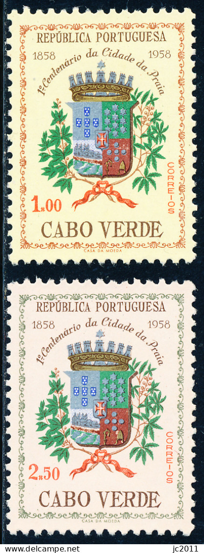 Cabo Verde - 1958 - Anniversary / City Of Praia - MNG - Cap Vert