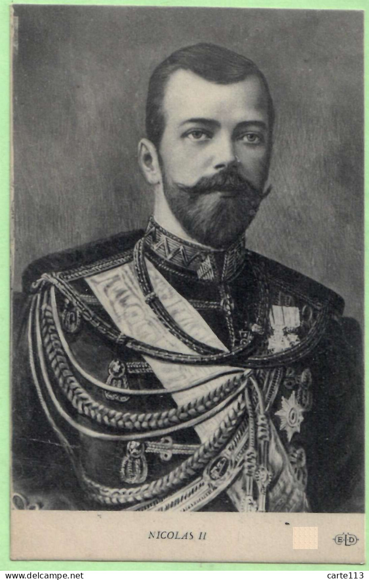 - F28932CPA - RUSSIE - NICOLAS II - Portrait - Très Bon état - EUROPE - Russia