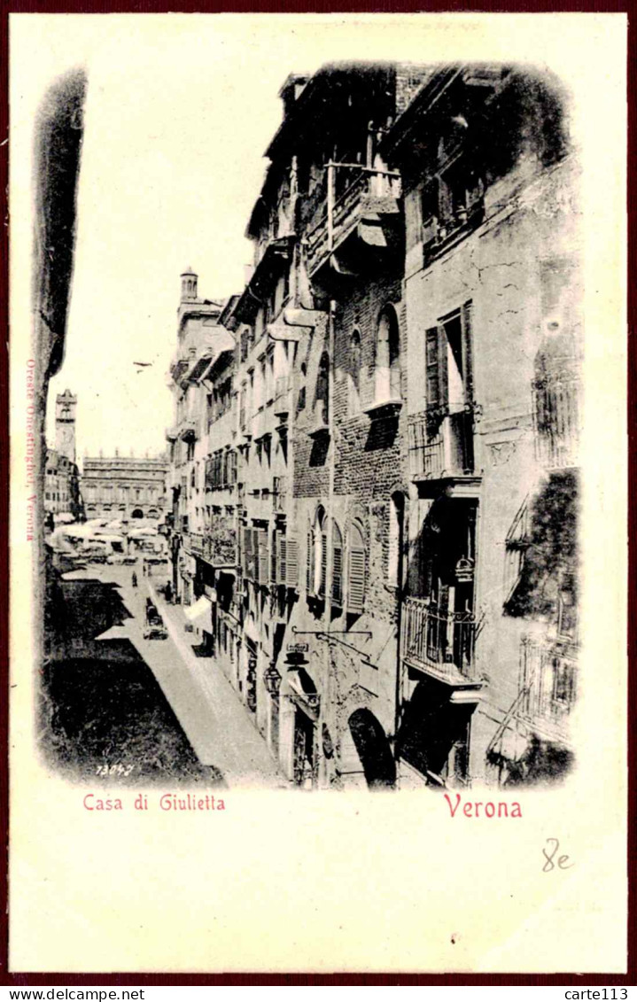 - B28447CPA - VERONA - ITALIA - Casa Di Giulietta - Carte Pionniere - Très Bon état - EUROPE - Verona