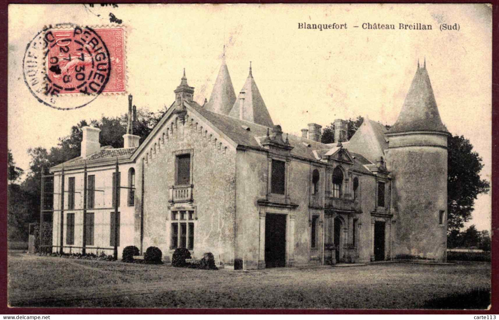 33 - B28261CPA - BLANQUEFORT - Chateau BREILLAN - Sud - Très Bon état - GIRONDE - Blanquefort