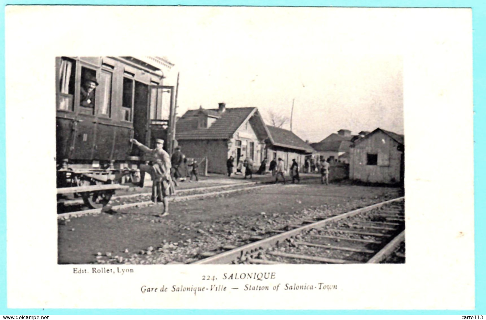 - B26895CPA - GRECE SALONIQUE - Gare De Salonique Ville - Station Salonica Town - Très Bon état - EUROPE - Greece