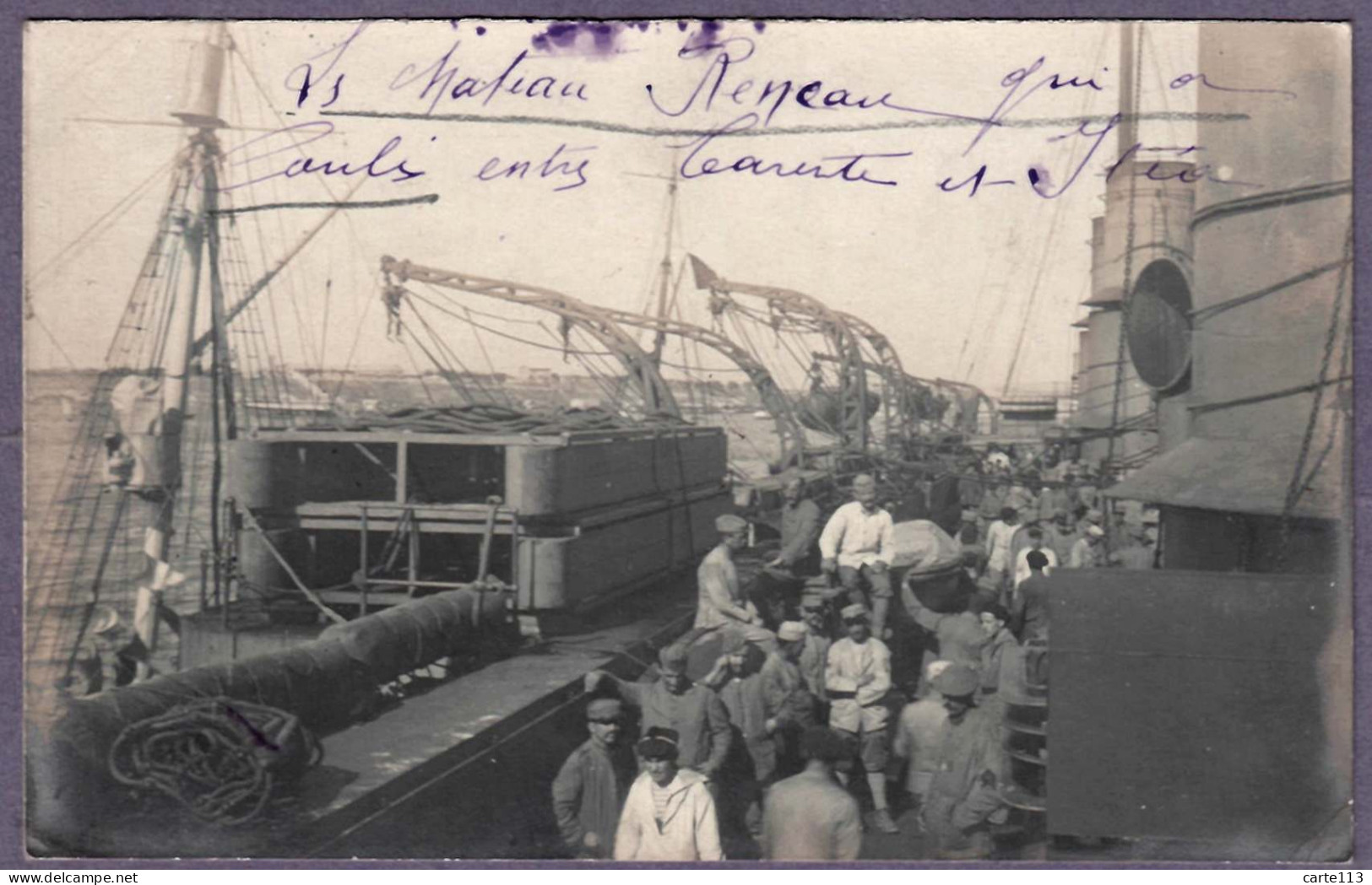 - F26827CPA - BATEAUX - Carte Photo -  Croiseur CHATEAURENAULT - Très Bon état - THEMES - Krieg