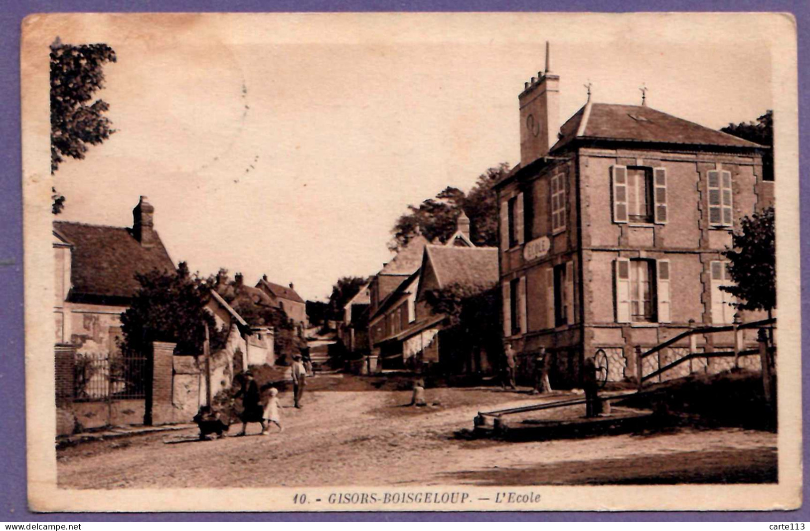 27 - B26814CPA - GISORS - BOISGELOUP - L'Ecole - Bon état - EURE-ET-LOIR - Gisors