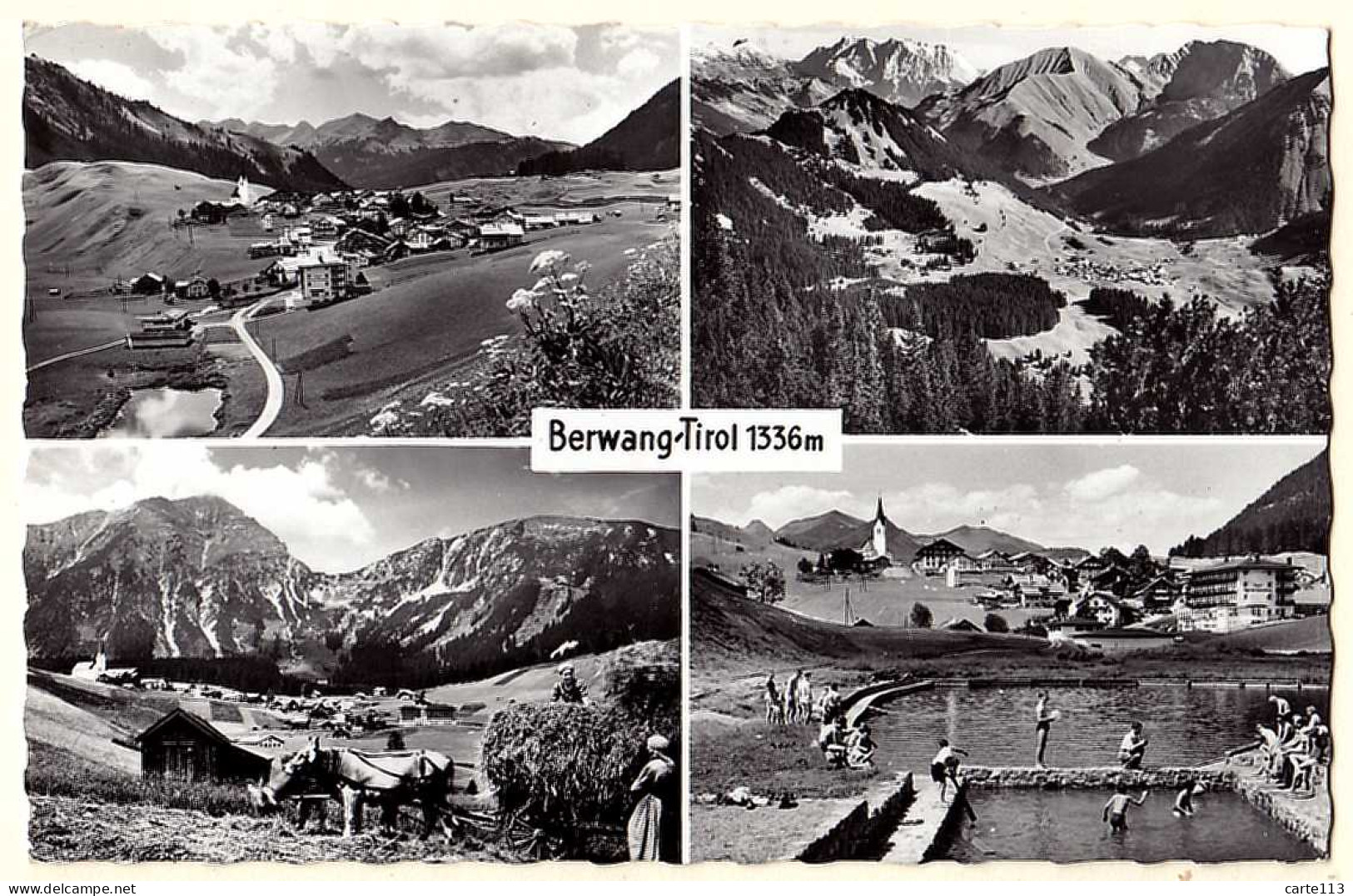 0 - B20298CPSM - BERGWANG -  AUTRICHE - Multivues - Très Bon état - EUROPE - Autres & Non Classés